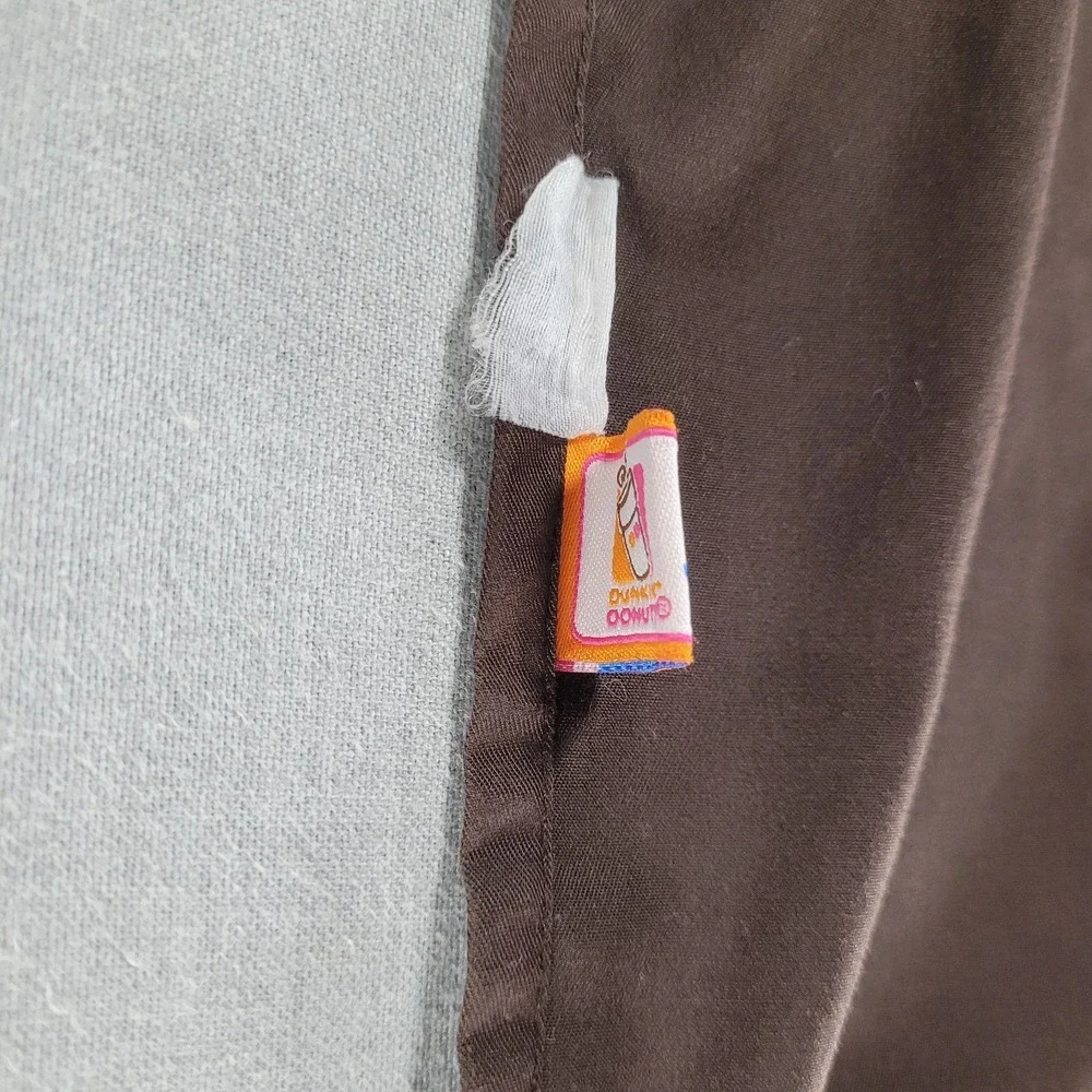 Dunkin' Donuts Employee Apron Brown
